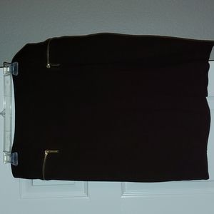 Michael Kors brown pencil skirt